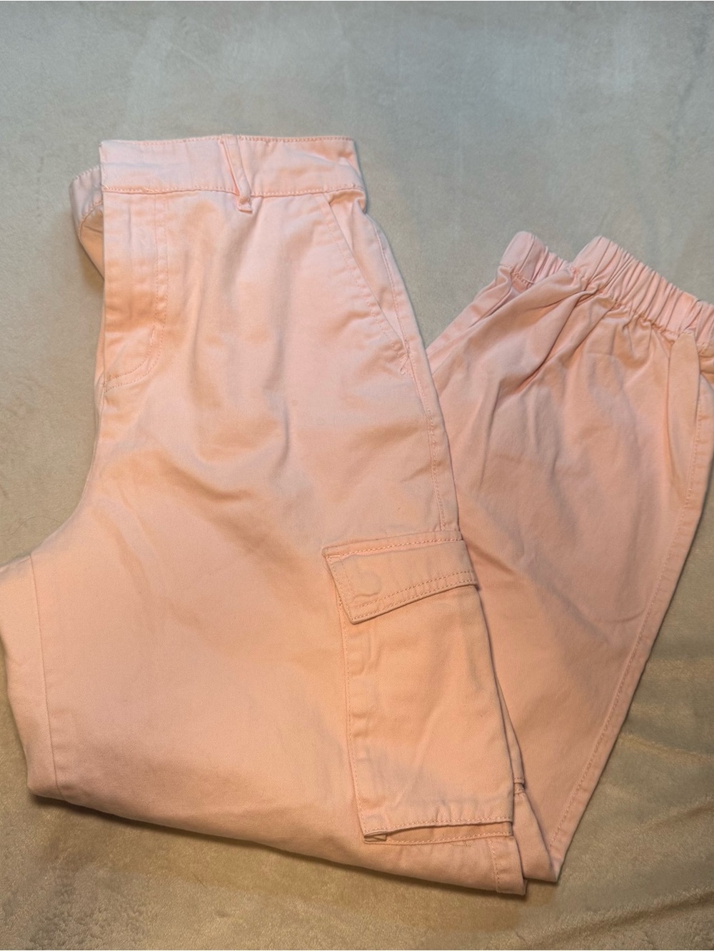 Women’s Light Pink Cargo Pants Size Small